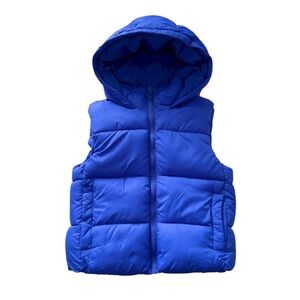 Zara boys size 5-6 hooded puffer vest